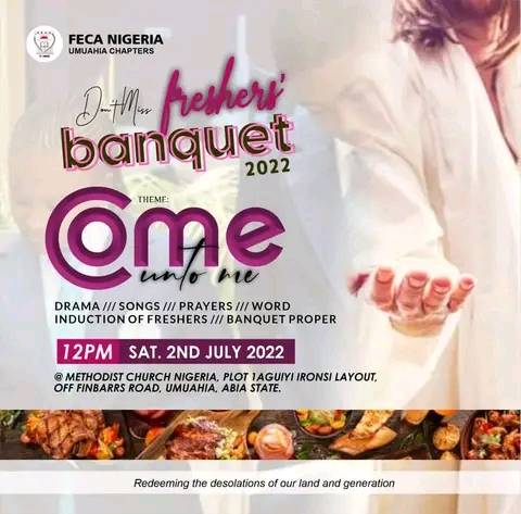 Excerpts from Freshers Banquet in FECA Azikiwe Road